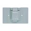 Non-Metallic Single Receptacle Cover, Stay-Open, Surface Mount, Gray, Single Receptacle, 1-Gang, S1961
