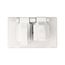 Non-Metallic Duplex Receptacle Cover, Stay-Open, Surface Mount, White, Duplex Receptacle, 1-Gang, S1962W-SP