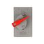Flush Mount Switch Cover, Lockable, Flush Mount, Gray, Toggle Switch, Wet, 1-Gang, Vertical, S2983