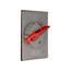 Flush Mount Switch Cover, Lockable, Flush Mount, Gray, Toggle Switch, Wet, 1-Gang, Vertical, S2983