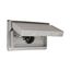 Plastic Cover, 15A, 125 Vac, Gray, Single-Gang, Horizontal, S3999-SP-L