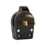 Arrow Hart Heavy-Duty Universal Nema Power Plug, #10-6Awg 30A/50A, Dryer 125V, Black, S41-SP