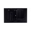 2 Lid Duplex Receptacle Cover, (2) Self-Closing Lids, Surface Mount, Black, 1-Gang, S989BLK
