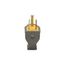 Straight Blade Plug, #14 Awg 15A 125V, Gray, Impact-Resistant 5-15P, 2-Pole 3-Wire, SA399G