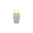 Straight Blade Plug, #16 Awg 15A 125V, Impact-Resistant 1-15P, 2-Pole, 2-Wire w/ Cord Clip, SA940W