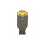 Straight Blade Connector, #14 Awg 15A, 125V, Gray, Impact-Resistant 2-Pole 3-Wire, 0.33"" Dia., SA993G