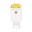 Straight Blade Connector, #14 Awg 15A 125V, White, Impact-Resistant 2-Pole 3-Wire, 0.33"" Dia., SA993W