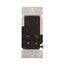 Dimmer & Fan Speed Control, No Neutral Required, #14 -12 Awg 120V, Brown, 1-Pole, 300W, SDC15-B