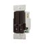 Dimmer & Fan Speed Control, No Neutral Required, #14 -12 Awg 120V, Brown, 1-Pole, 300W, SDC15-B