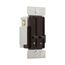Dimmer & Fan Speed Control, No Neutral Required, #14 -12 Awg 120V, Brown, 1-Pole, 300W, SDC15-B