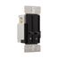 Dimmer & Fan Speed Control, No Neutral Required, #14 -12 Awg 120V, Black, 1-Pole, 300W, SDC15-BK