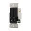 Dimmer & Fan Speed Control, No Neutral Required, #14 -12 Awg 120V, Black, 1-Pole, 300W, SDC15-BK
