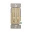 Dimmer & Fan Speed Control, No Neutral Required, #14 -12 Awg 120V, Ivory, 1-Pole, 300W, SDC15-V