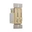 Dimmer & Fan Speed Control, No Neutral Required, #14 -12 Awg 120V, Ivory, 1-Pole, 300W, SDC15-V