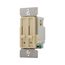 Dimmer & Fan Speed Control, No Neutral Required, #14 -12 Awg 120V, Ivory, 1-Pole, 300W, SDC15-V