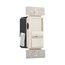 Dimmer, No Neutral Required, #14 -12 Awg 120/277 Vac, Light Almond, 1-Pole, 3-Way, 1200/1660W, SF10P-LA