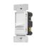 0-10V Dimmer, No Neutral Required, #14 - 12 Awg 120/277 Vac, 60Hz, Led, Fluorescent, 1-Pole, SF10P-W