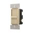 Fan Speed Controller, No Neutral Required, #14 -12 Awg 120 Vac, Maintained, Ivory, Fan, 1-Pole, SFS15P-V