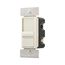 Fan Speed Controller, No Neutral Required, #14 -12 Awg 120V, Light Almond, 1-Pole, 3-Way, 1-PH, SFS5P-LA