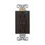 Hospital Grade Gfci Receptacle, Self-Test, #14 -10 Awg 15A 125V, Gfci, Black, 2-Pole 3-Wire, SGFH15FB