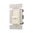 Slide Dimmer, No Neutral Required, #14 -12 Awg 120V, Almond Mlv, 1-Pole, 3-Way, 1-Phase, 1000W, SI10P-A