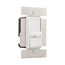 Slide Dimmer, No Neutral Required, #14 -12 Awg 120V, White Mlv, 1-Pole, 3-Way, 1-Phase, 1000W, SI10P-W