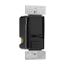 Slide Dimmer 300W Led-600W Halogen, #14 -12 Awg, 120V, Black, 68 Hz, Mark 10 Fluorescent, 1-Pole, SUL06P-BK-KB-L
