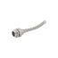 Strain Relief Dust Tight Grip, 0.30-0.43" Cord Diameter, 1/2" Fitting, Npt Thread, TC132
