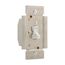 Toggle Dimmer, Power Failure Mode, Lighted, Non-Preset, 120V, Indoor 1-Pole, 3-Way, 1-Phase, TI3101-W