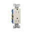 Residential Duplex Receptacle, #14-10 Awg 15A 125V, Side, Push, Light Almond Auto-Grounding, TR1107-9LA