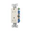 Residential Duplex Receptacle, #14-10 Awg 15A 125V, Side, Push, Light Almond Auto-Grounding, TR1107-9LA