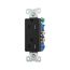 Residential Duplex Receptacle, #14-10 Awg 15A 125V, Side & Push, Black, TR1107BKBXSP
