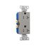 Residential Duplex Receptacle, #14-10 Awg 20A 125V, Side Wire, Gray, Impact-Resistant, Pvc Body, TR1307GY-BOX