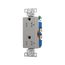 Residential Duplex Receptacle, #14-10 Awg 20A 125V, Side Wire, Gray, Impact-Resistant, Pvc Body, TR1307GY-BOX