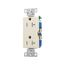 Residential Duplex Receptacle, #14-10 Awg 20A 125V, Side Wire, Light Almond, TR1307LA-BOX