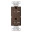 Decorator Duplex Receptacle, Oil Rubbed Bronze A04, TR1307RB-SP-L