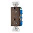 Decorator Duplex Receptacle, Oil Rubbed Bronze A04, TR1307RB-SP-L