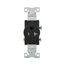 Commercial Single Receptacle, #14-10 Awg 20A 125V, SideWire, Black, Impact-Resistant, TR1877BKBXSP