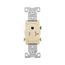 Commercial Single Receptacle, #14-10 Awg 20A 125V, SideWire, Ivory, Impact-Resistant, TR1877V-BXSP