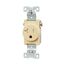 Commercial Single Receptacle, #14-10 Awg 20A 125V, SideWire, Ivory, Impact-Resistant, TR1877V-BXSP