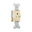Commercial Single Receptacle, #14-10 Awg 20A 125V, SideWire, Ivory, Impact-Resistant, TR1877V-BXSP