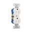 Residential Duplex Receptacle, #14-10 Awg 15A 125V, SideAnd Push, Impact-Resistant, Pvc Body, TR270-9W