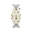 Residential Duplex Receptacle, #14-10 Awg 20A 125V, SideWire, Almond, Impact-Resistant, Pvc Body, TR370A-BOX