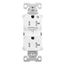 Arrow Hart Heavy Duty Industrial Duplex Receptacle, Half Control, #14-10 Awg 20A 125V, 2-Pole,, TR5362CHW