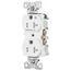 Arrow Hart Heavy Duty Industrial Duplex Receptacle, Half Control, #14-10 Awg 20A 125V, 2-Pole,, TR5362CHW