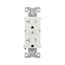 Arrow Hart Heavy-Duty Industrial Duplex Receptacle, #14-10 Awg 20A 125V, TR5362W