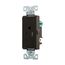 Heavy-Duty Industrial Single Receptacle, #14-10 Awg 15A 125V, Black, TR6250BK-BOX