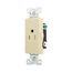 Heavy-Duty Industrial Single Receptacle, #14-10 Awg 15A 125V, Ivory, TR6250V-BOX