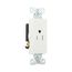 Heavy-Duty Industrial Single Receptacle, #14-10 Awg 15A 125V, Impact-Resistant & Back Body, Pvc, TR6250W-BOX