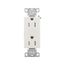 Heavy-Duty Industrial Duplex Receptacle, #14-10 Awg 15A 125V, Impact-Resistant & Back Body, TR6252W-BOX